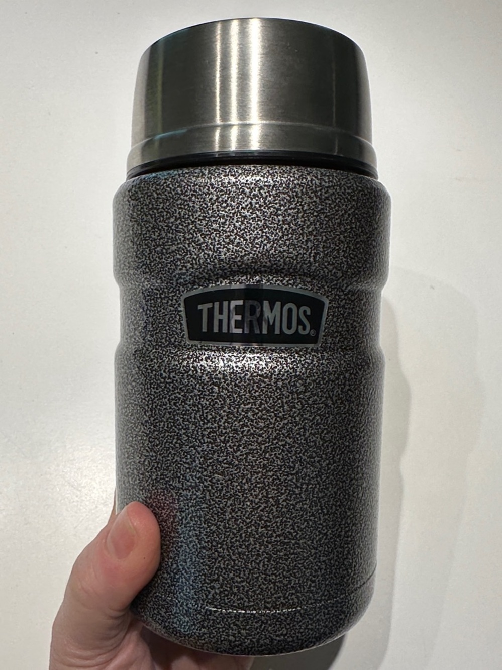 24oz Thermos Stainless King Vacuum Insulated Food Holder/Jar with Foldable Spoon